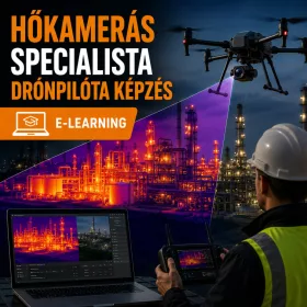 Hőkamerás specialista drónpilóta képzés - E-learning