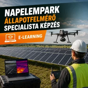   Napelempark állapotfelmérő specialista képzés - E-learning